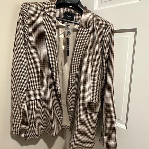 Rails Cambridge Women’s  Houndstooth Blazer - Large - Picture 9 of 14